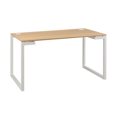 Table d'appoint SUNDAY - L 120 cm - Pieds cadre - Chêne