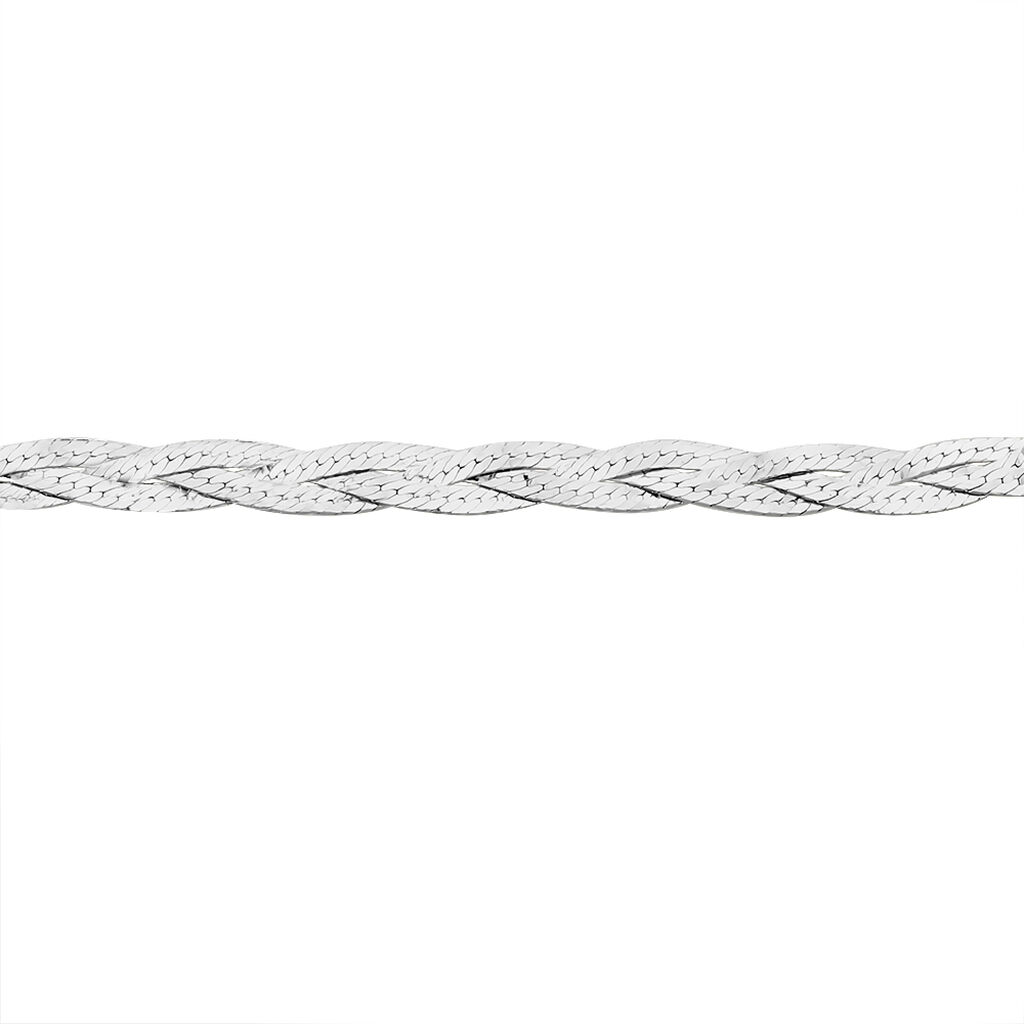 Bracelet Elae Argent Blanc