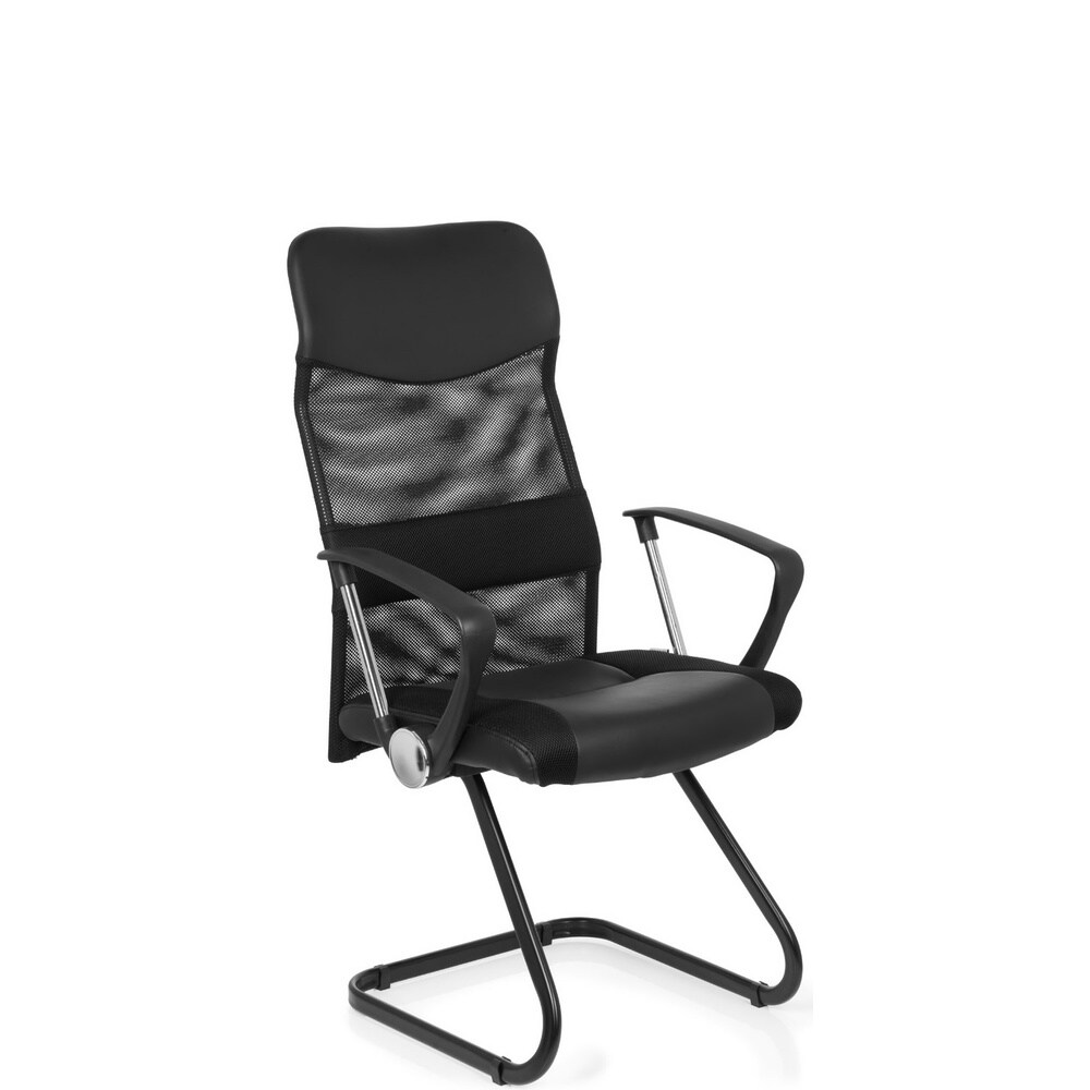 Freischwinger ARTON V Stoff mit Armlehnen hjh OFFICE