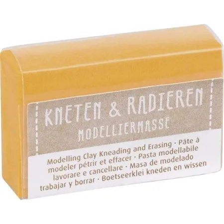 Knorr Prandell Modelliermasse Kneten & Radieren,gelb