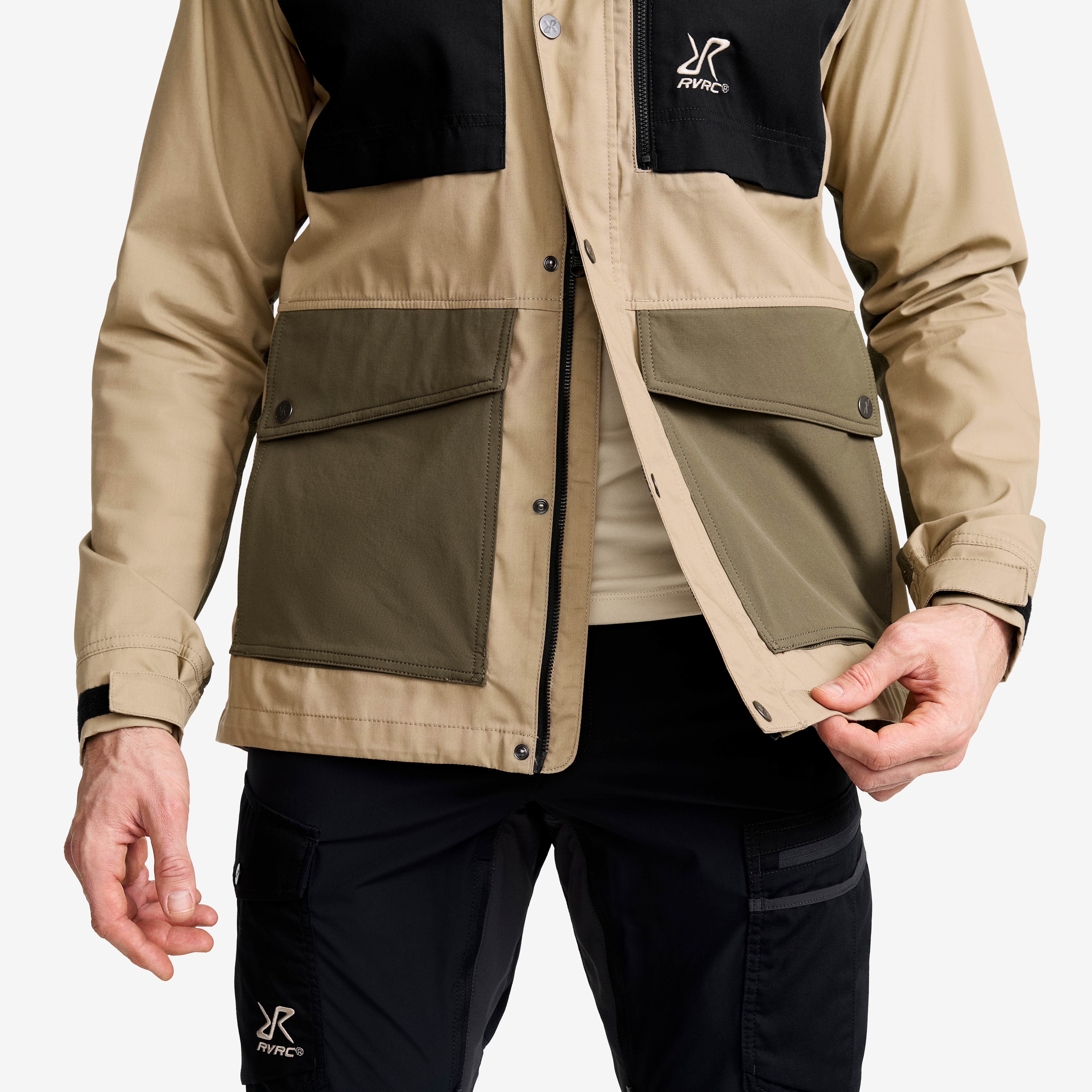 Rambler Lightweight Pro Jacket Herre Khaki/Light MossGray