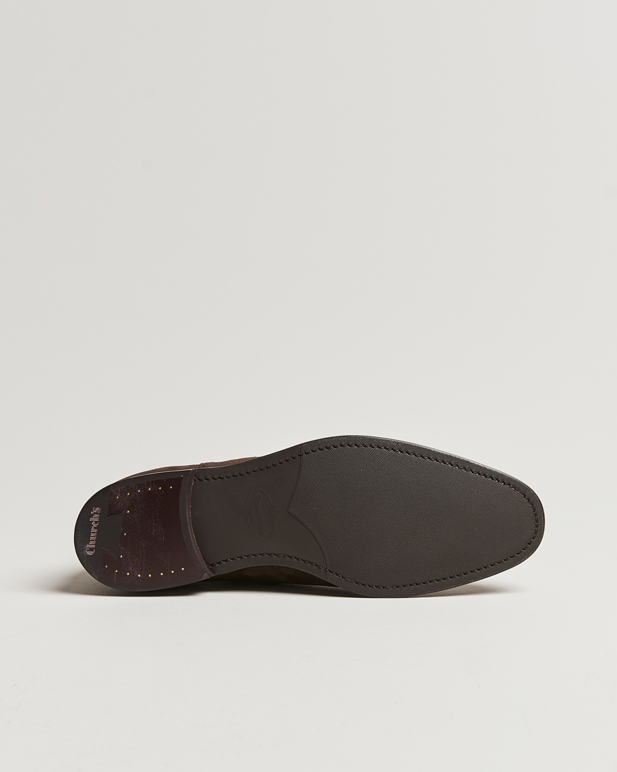 Church's Amberley Chelsea Boots Brown Suede