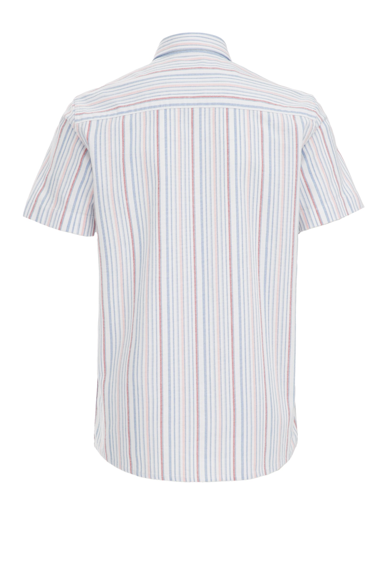 Jongens overhemd met dessin WE Fashion Lichtblauw