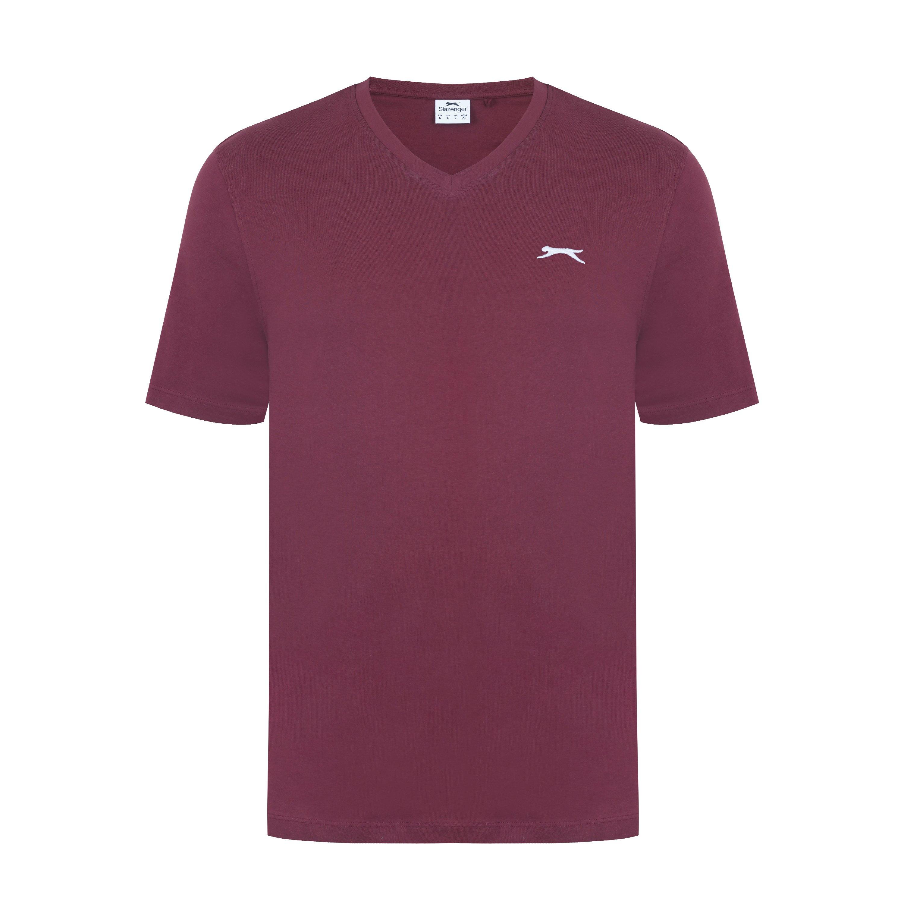 Slazenger V Neck T Shirt Mens