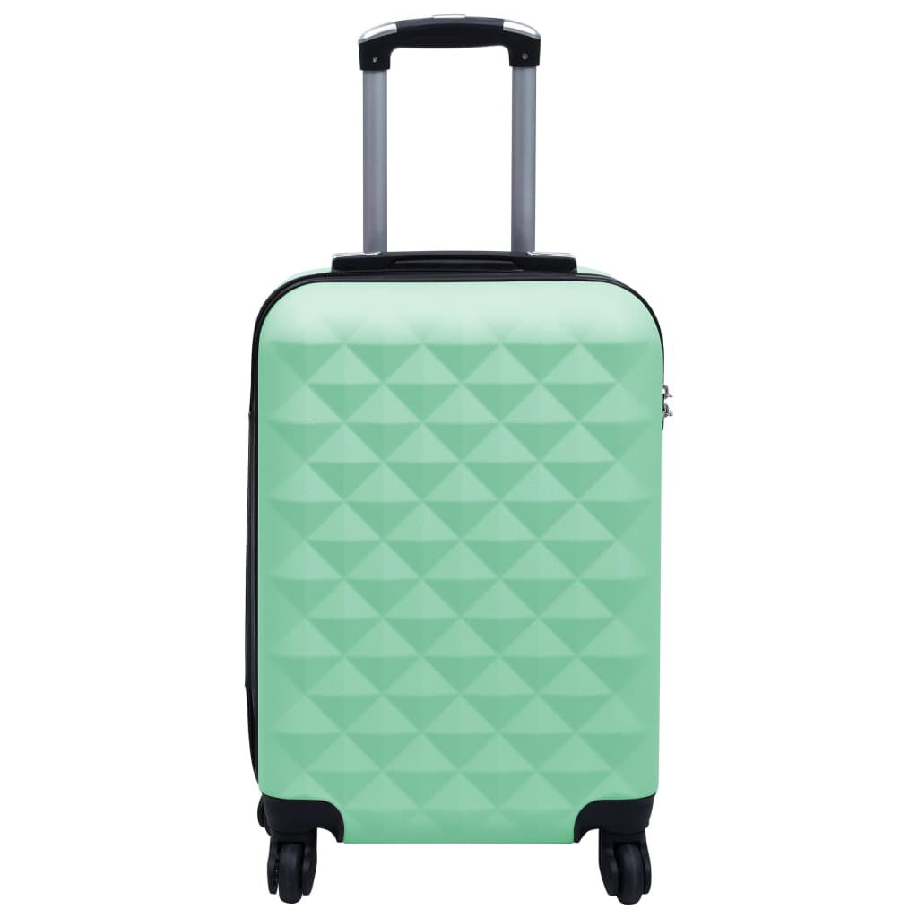 vidaXL Harde koffer met wielen, mintgroen, ABS