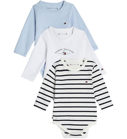 Tommy Hilfiger Gave?ske - Body l/æ - 3-pak - Desert Sky