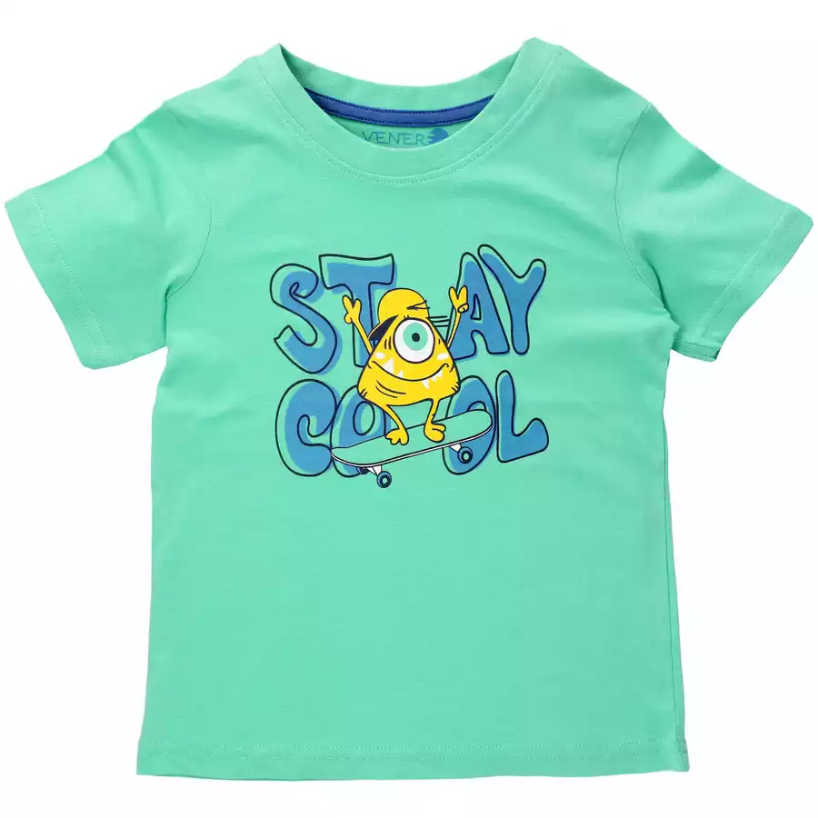 Venere Shirt Kurzarm Frühling, Sommer türkis