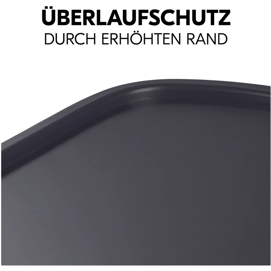 hauck Alpha+ Wooden Tray Dark Grey