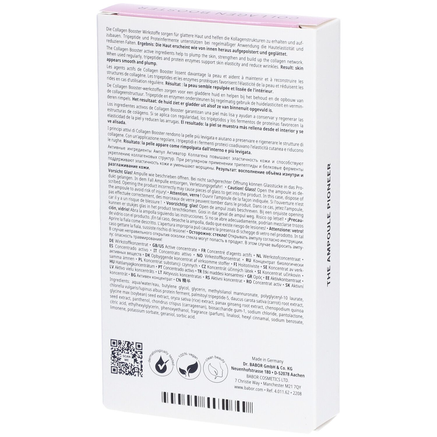 Babor Fluids FP Ampoules Collagen Booster