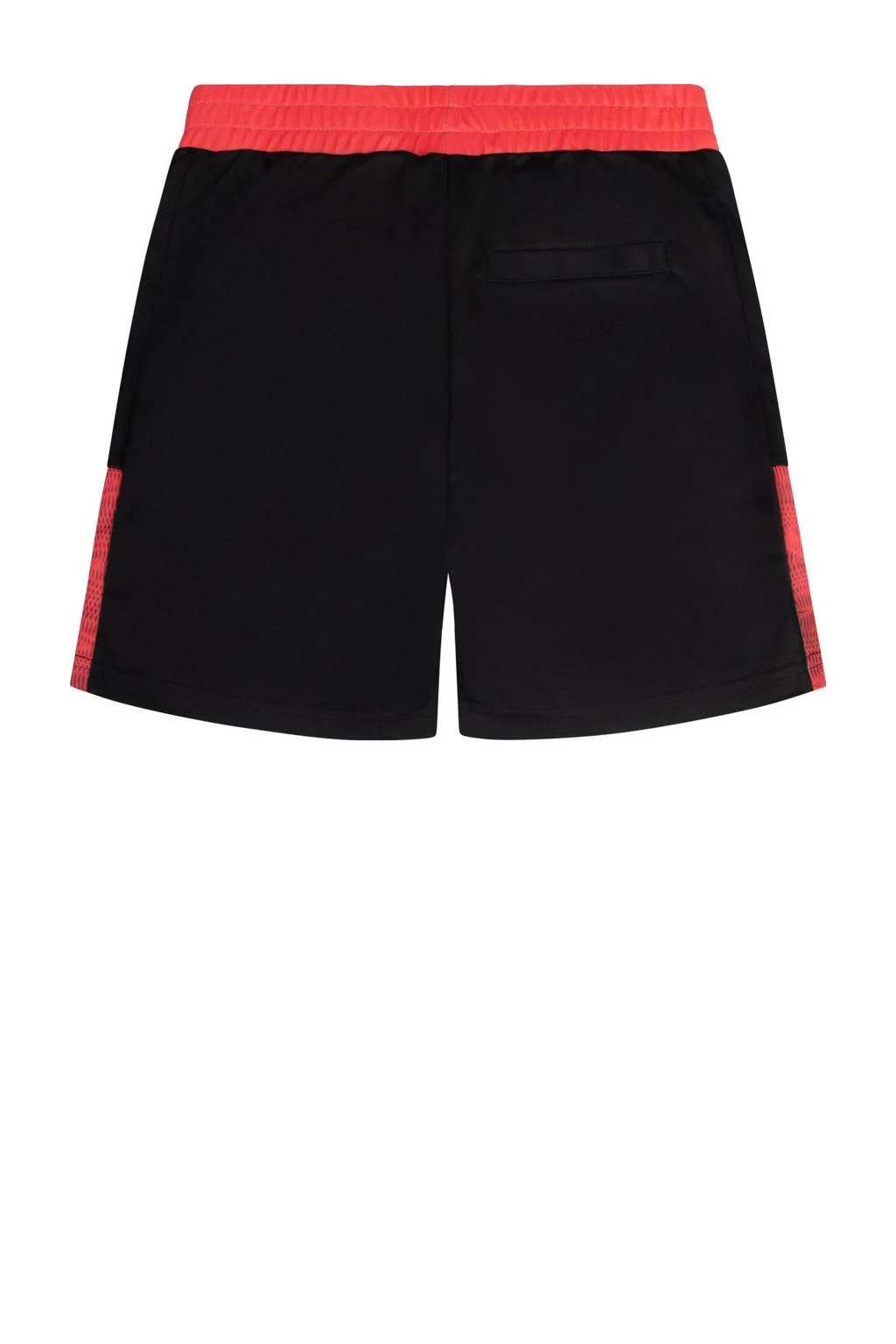 Cruyff sportshort Brooke zwart/rood