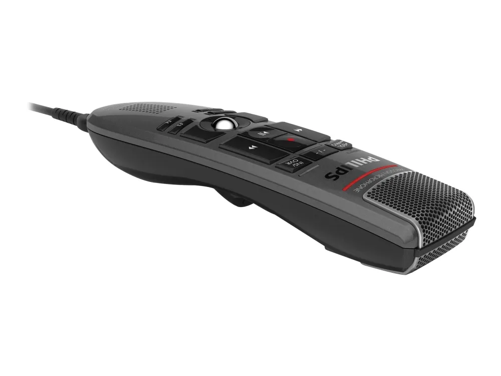 Philips SpeechMike Premium USB LFH3500 - Højttalermikrofon - mørk perle grå