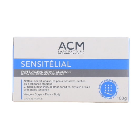 ACM Sensitelial pain surgras dermatologique - Peau sensible, sèche, atopique
