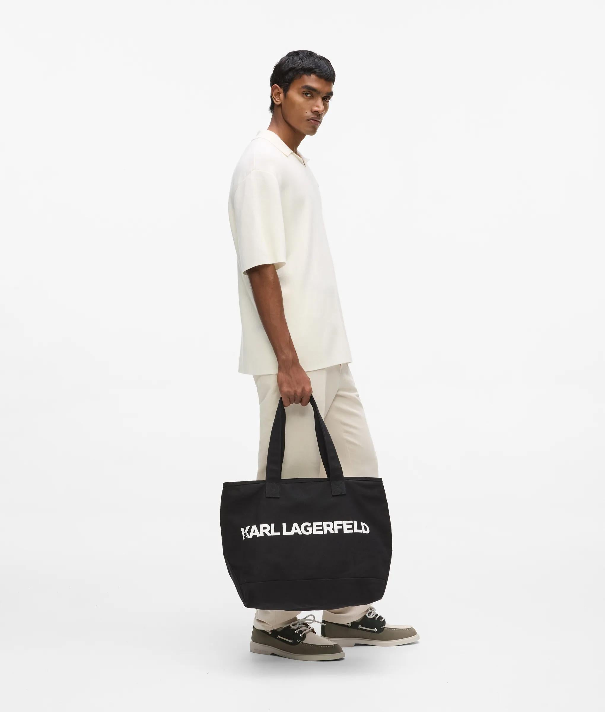 Extra grote draagtas tas met logo