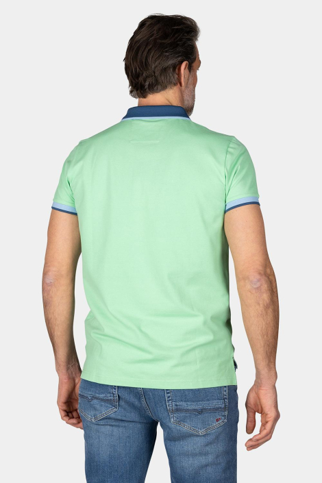 NZA groene heren polo