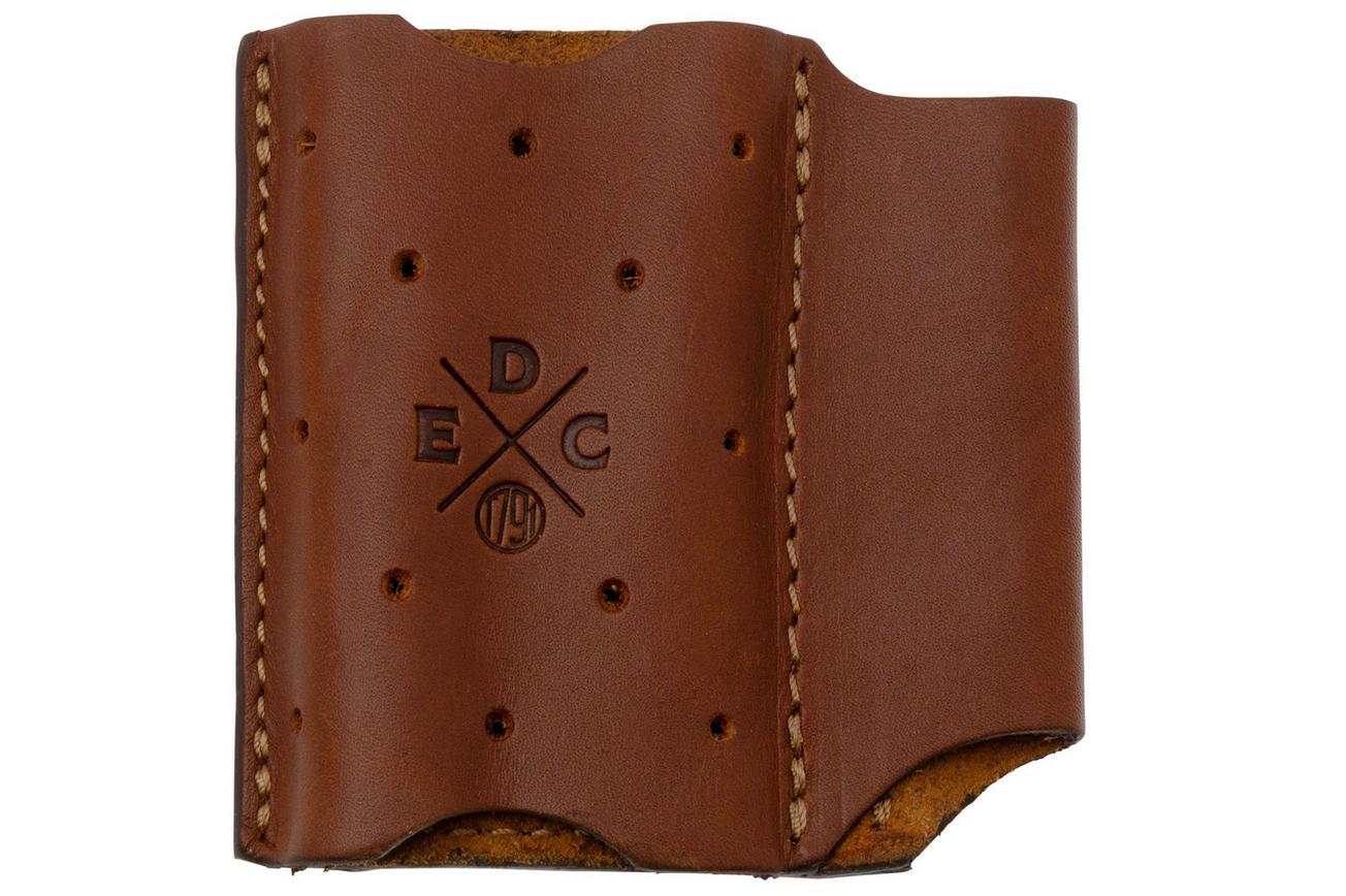 1791 EDC Pocket Duo Tool Organizer EDC-PK-DUO-CHN-A Chestnut, lederen broekzakholster
