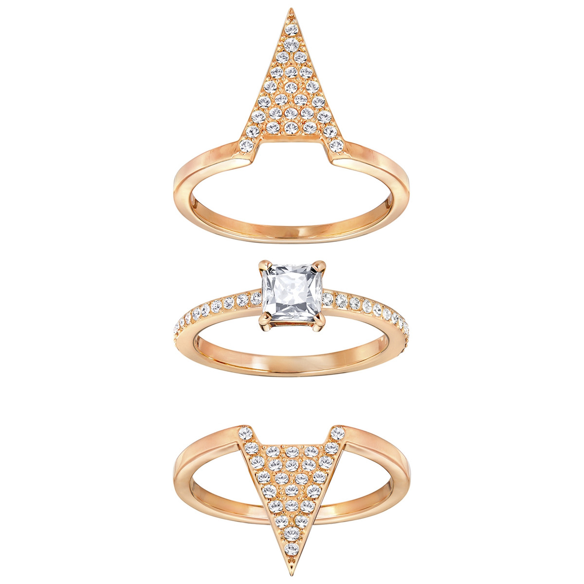 Set de bague Swarovski Funk rosées 50 (SWAROVSKI)