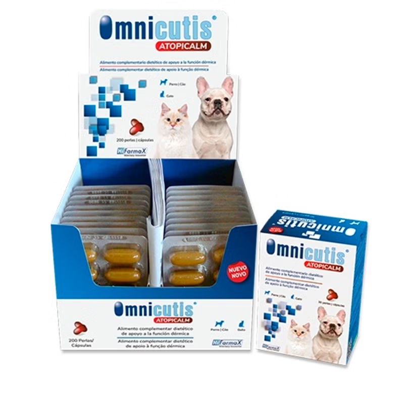 Omnicutis atopicalm 200 cápsulas