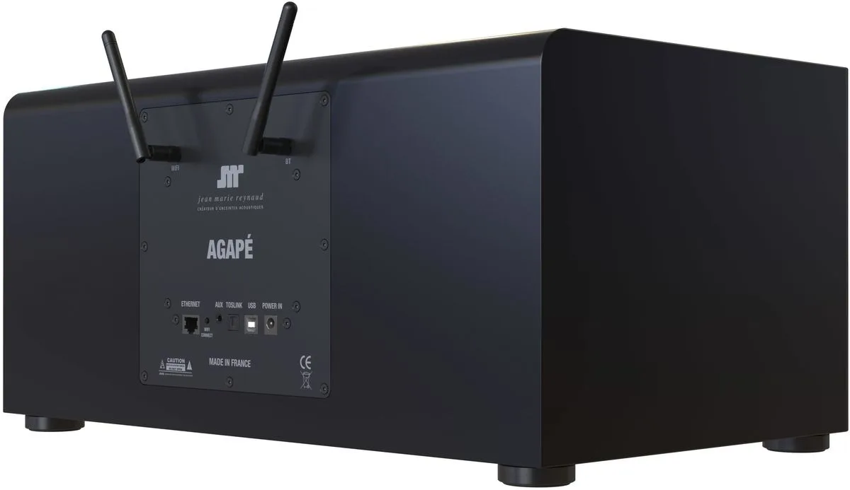 Jean-Marie Reynaud Agapé Noir satiné Enceintes connectées