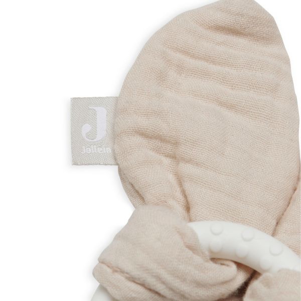 Jollein Bunny Ears Bijtring Nougat
