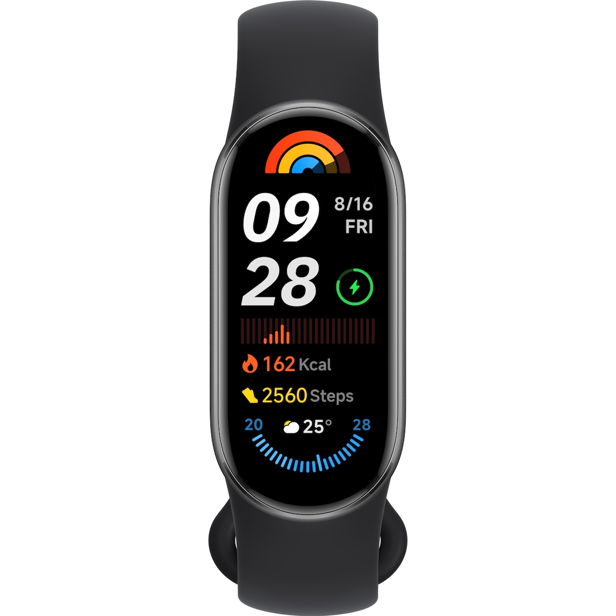 Xiaomi Smart Band 9 aktivitetsmåler (midnight black)