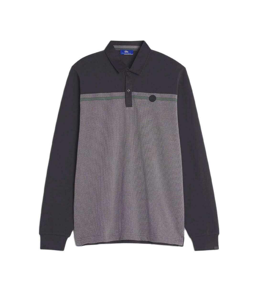 Polo Gris Homme TBS Nekko