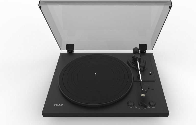 TEAC TN-175 - Platenspeler - Zwart - MDF Kastconstructie