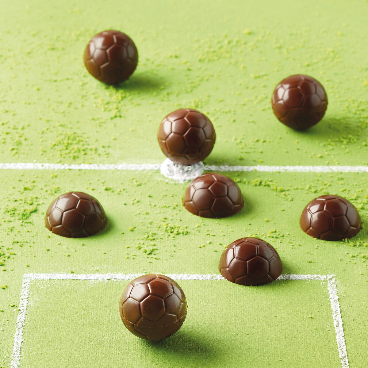 Konfektform Silikon Choco Goal