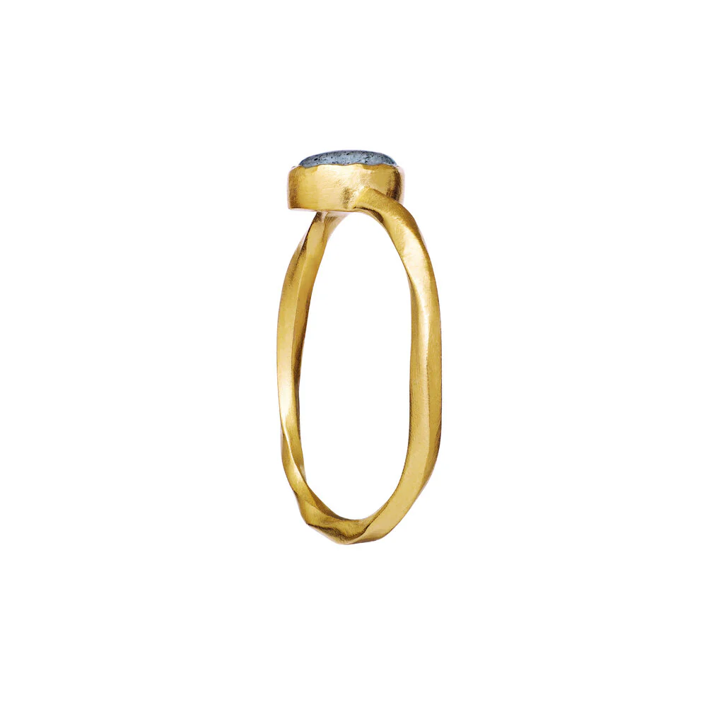Maanesten  Doris Ring - forgyldt