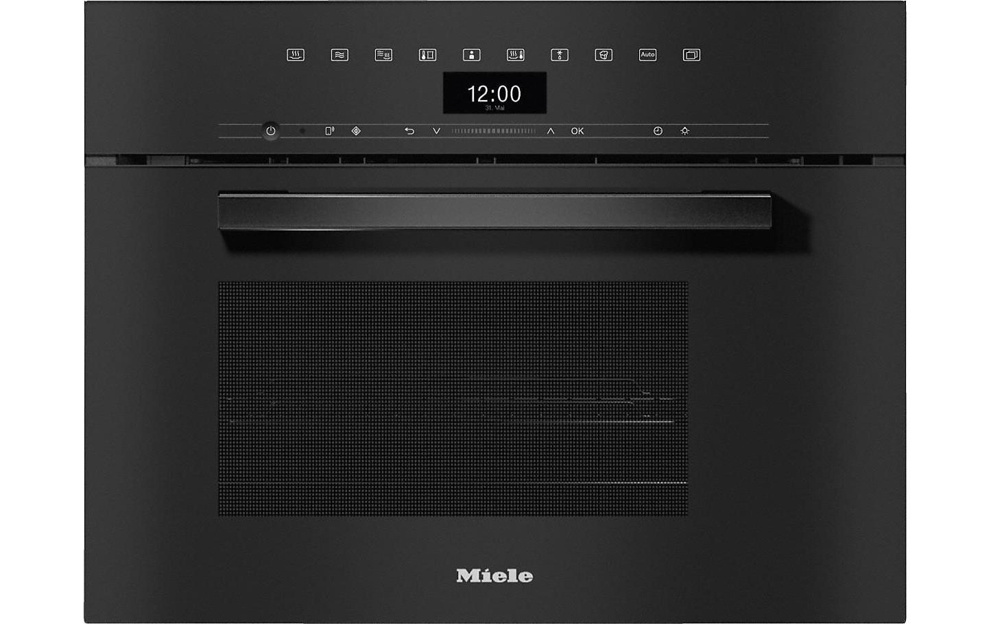 Multifunktions-Dampfgarer DGM 7440 Schwarz<br>Dampfgarer mit Mikrowelle