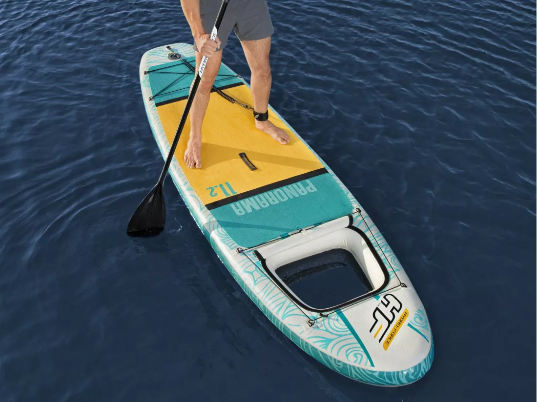 Stand up paddle gonflable - 340 x 89 cm - KARMONO de BESTWAY
