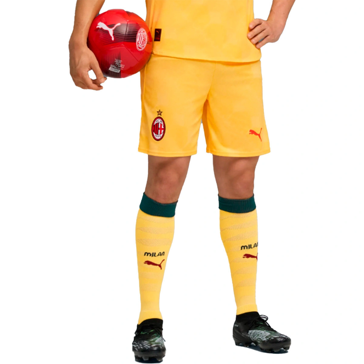 Calções Puma AC Milan Terceiro Equipamento 2025-2026