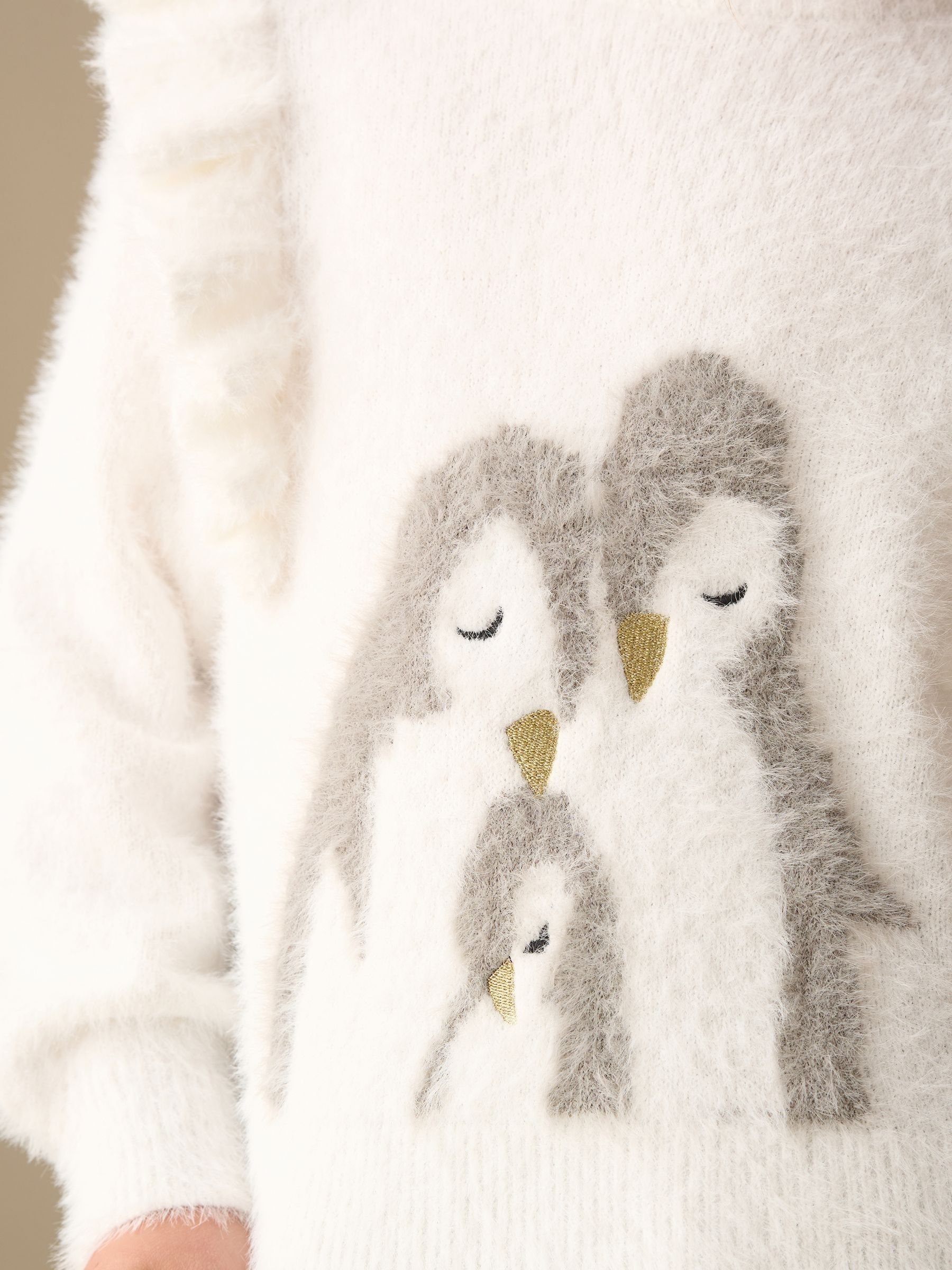 Angel & Rocket Penguin Knitted Jumper