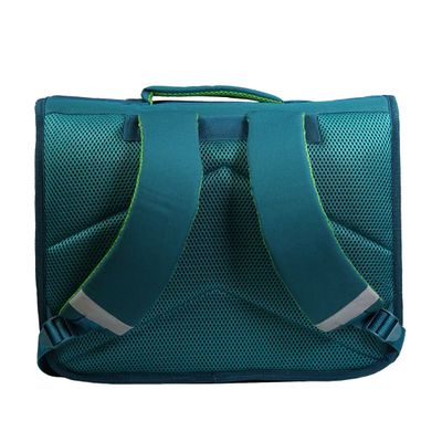 Cartable Minecraft 38 cm - 2 compartiments - vert - Bagtrotter