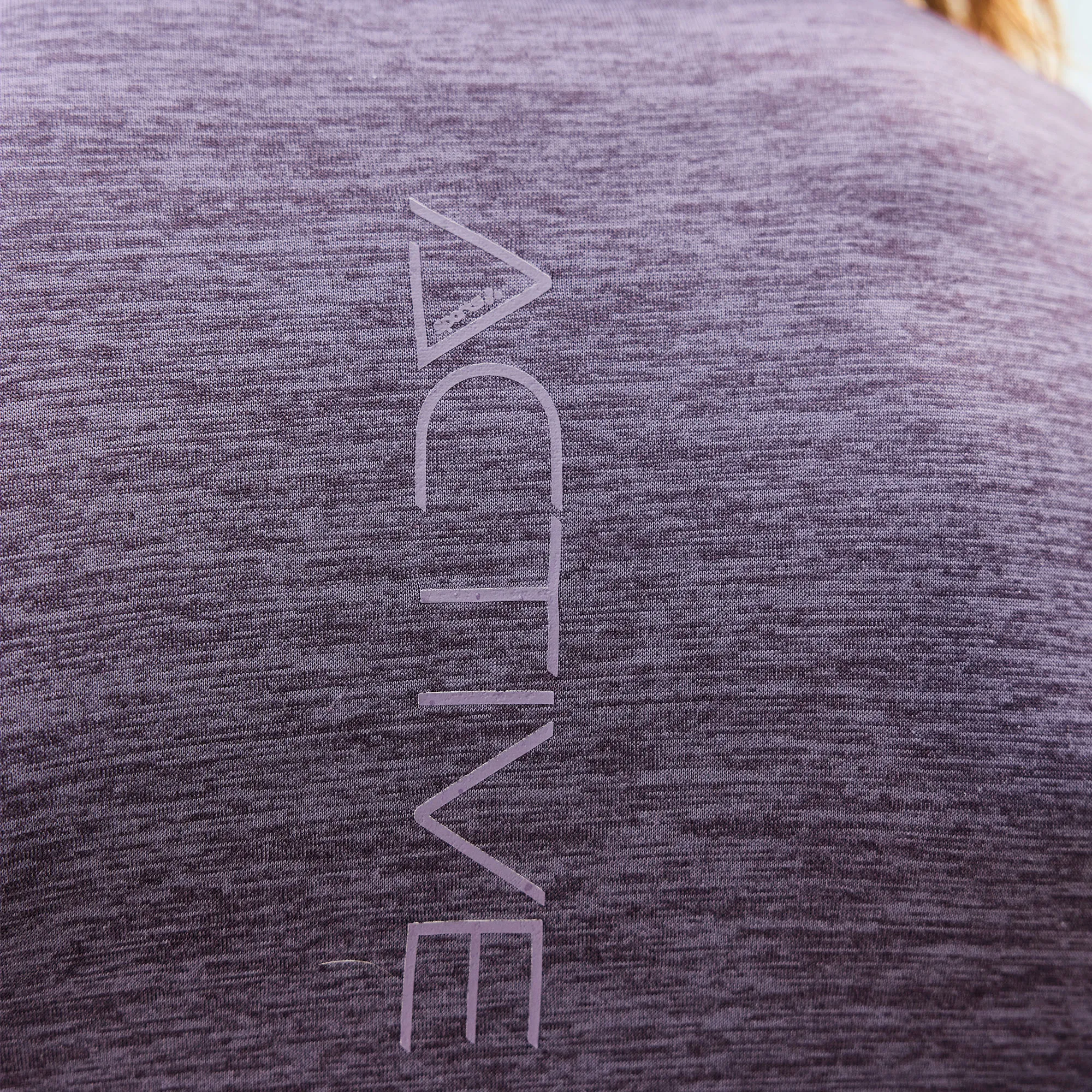 Damen-Trainingsjacke in Melange-Optik