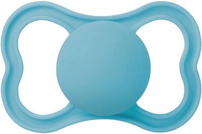 MAM Supreme Silikon Smokk 6-16m 2-pack, Neutral/Blå