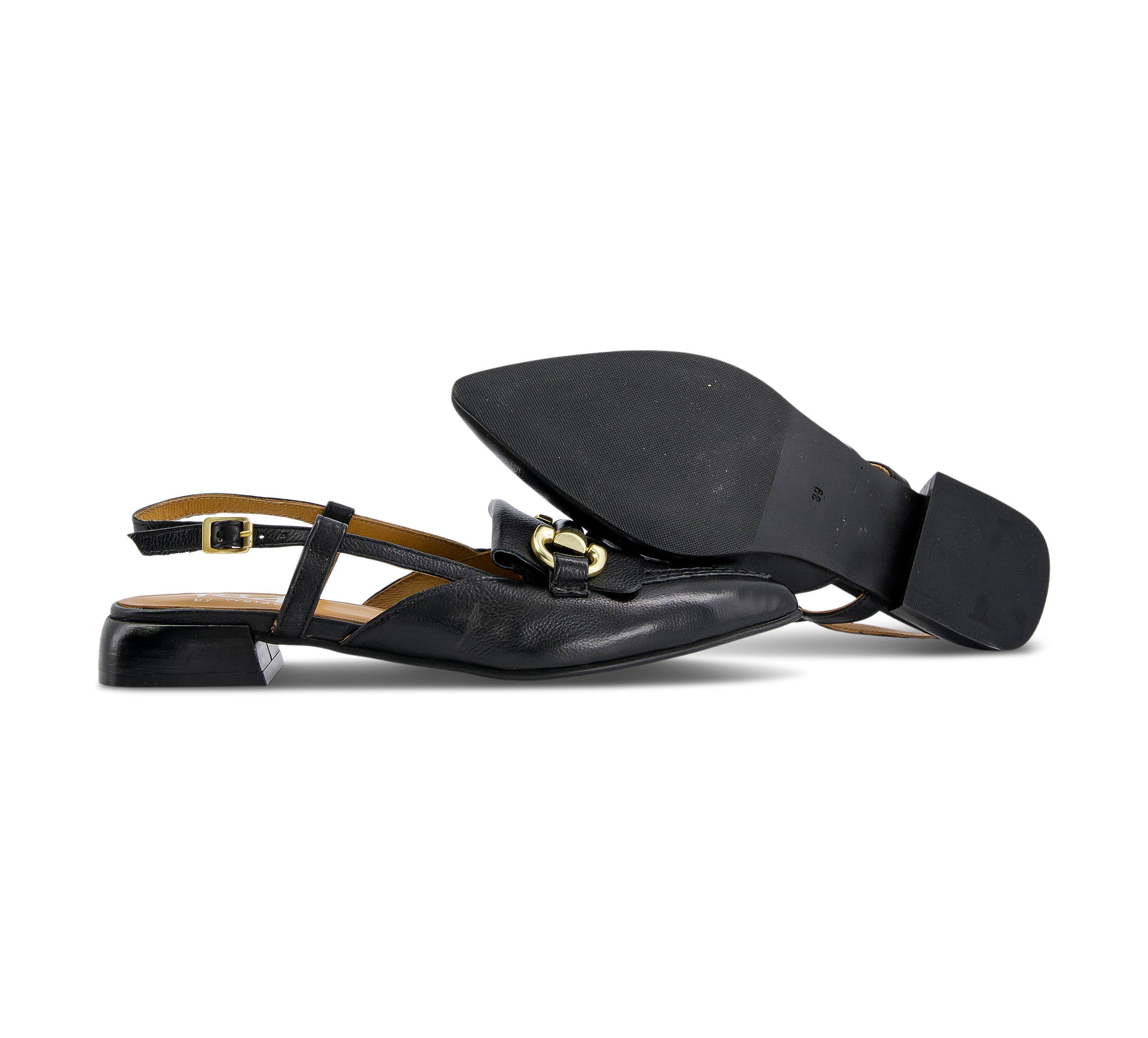 1874 by Walder Sling-Pumps schwarz