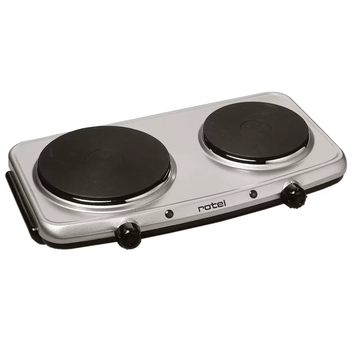 Doppelkochplatte Rotel Silber
