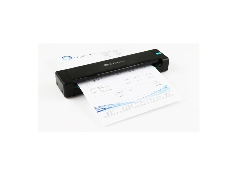 IRIS IRIScan Executive 4 - Scanner med papirfødning - Dual CIS - Duplex - 216 x 813 mm - 600 dpi x 600 dpi - op til 100 scanninger pr. dag - USB 2.0