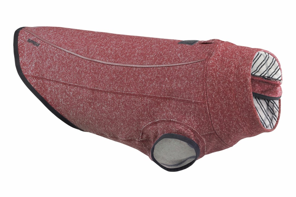 Pull en tricot hemp hound™ en fibres naturelles chaud et durable. Couleur: fired brick (rouge foncé), taille: m