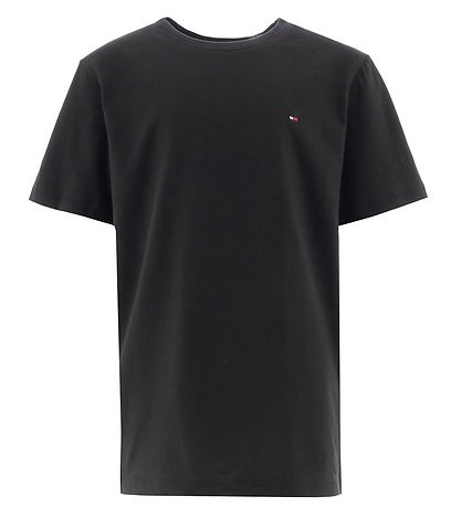 Tommy Hilfiger T-Shirt - 2er-Pack - Medium+ Grey Heather/Schwarz