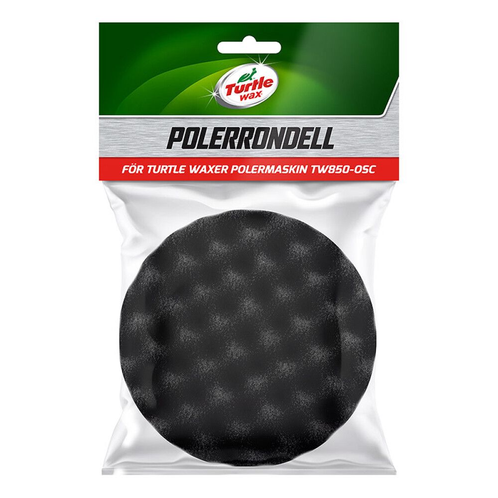 POLÉRPUTE TURTLE WAX 130MM SVART