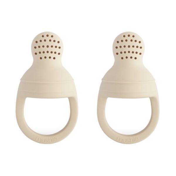 Mushie Fruitspeen - Sage - 2 Stuks