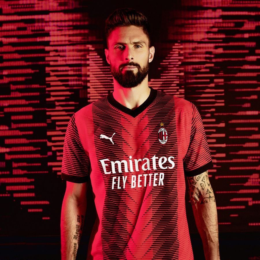 Milan AC Maillot Domicile 2023/24