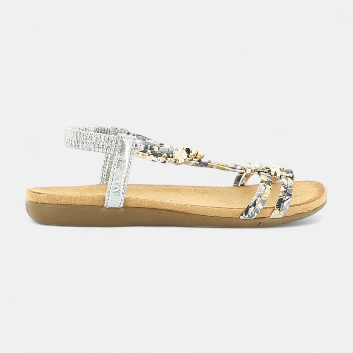 Sandales Femme argent