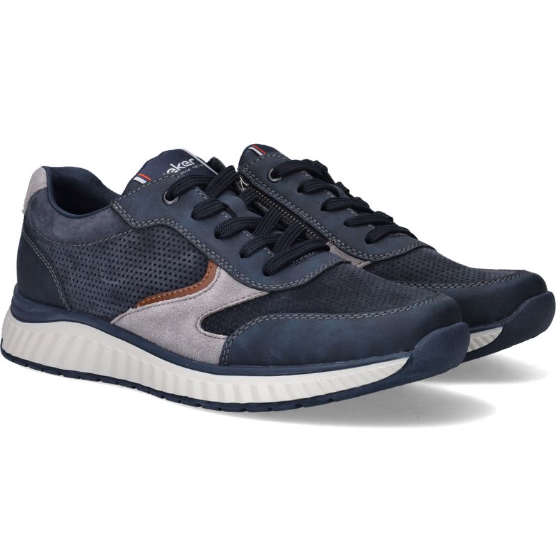 Rieker Sneakers Blauw Heren