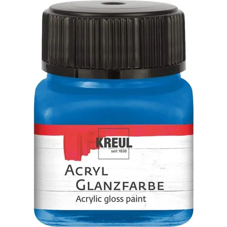 KREUL Acryl Glanzfarbe Blau 20 ml