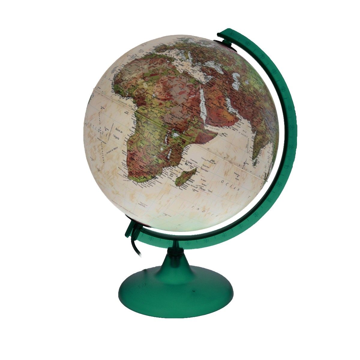 Globe terrestre lumineux vert Petit toi