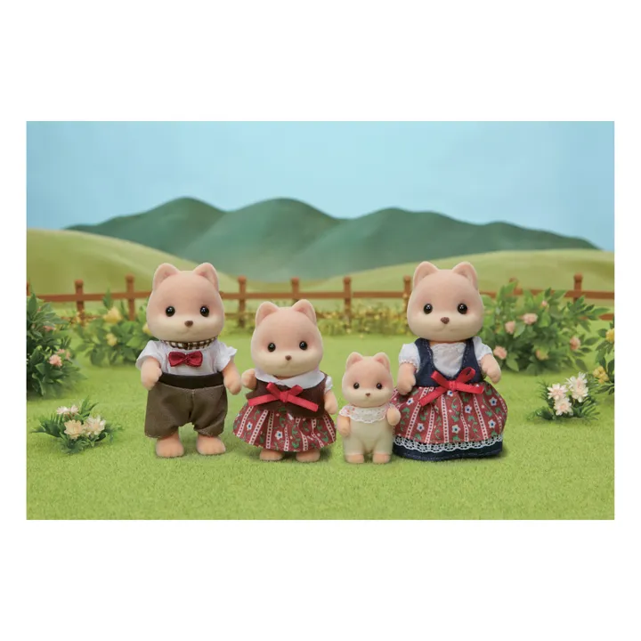 Sylvanian Families Famille chien caramel