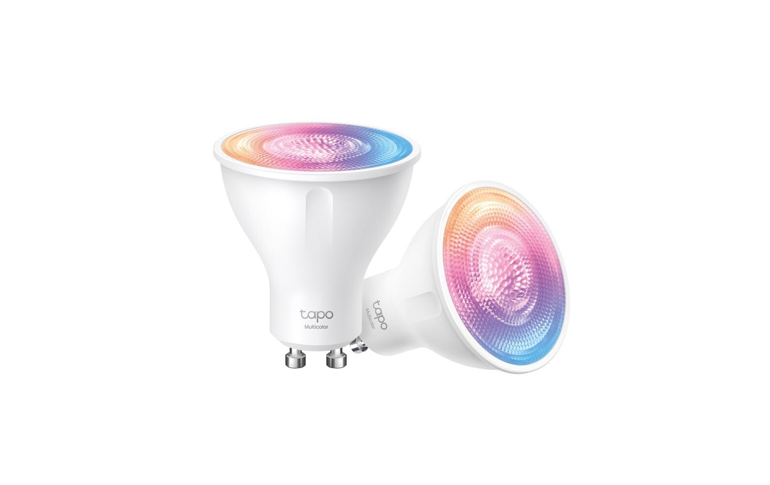 Leuchtmittel Tapo L630 2 Stück, MehrfarbigSmart Wi-Fi-Strahler, mehrfarbig – Die Unendlichkeit des Raums, aktiviert durch Farben