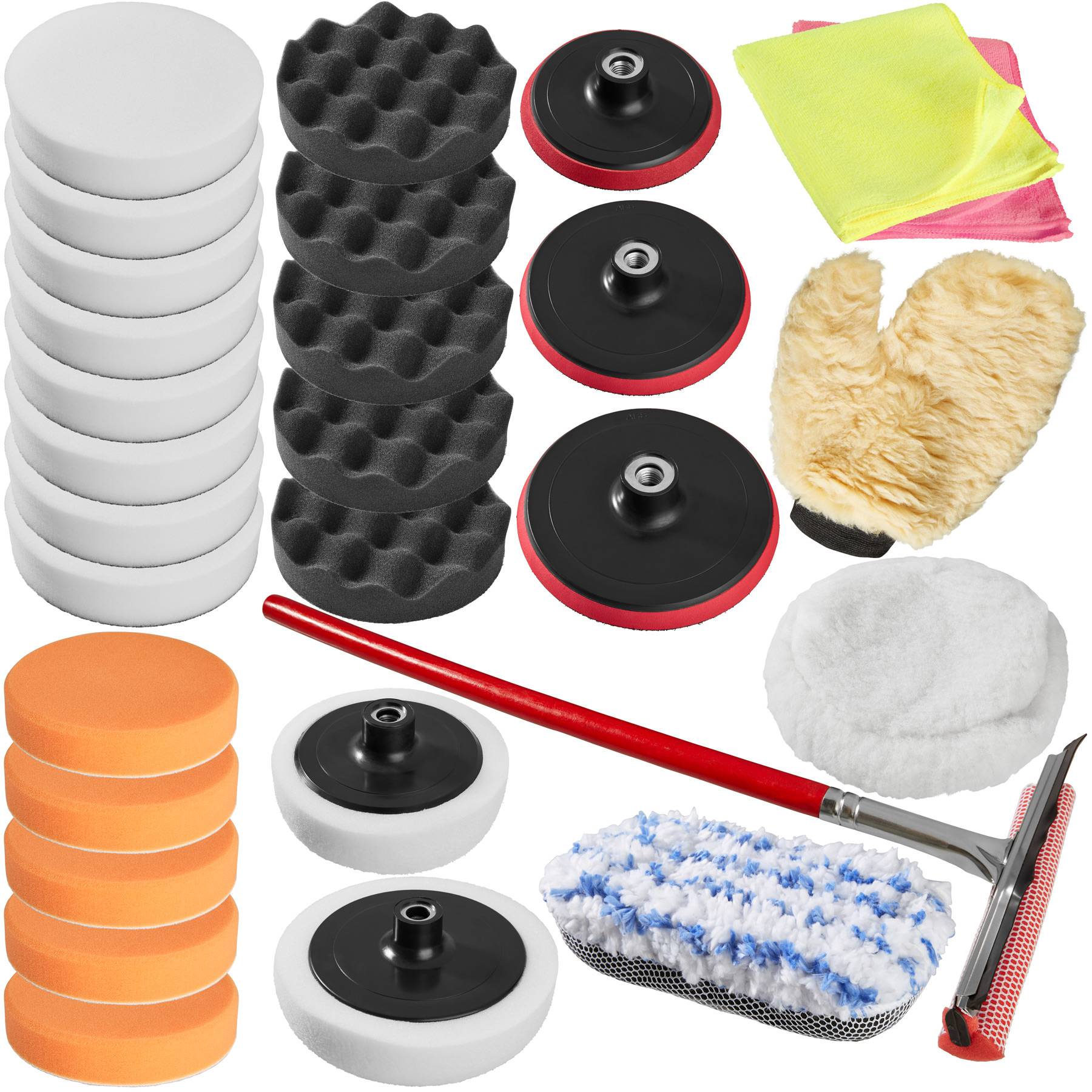 29-teiliges Polierschwamm-Set